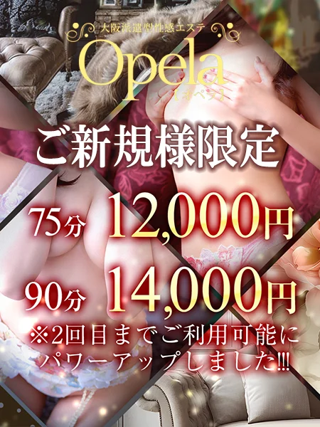 派遣型性感エステ オペラの料金表